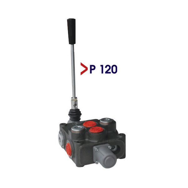 Obrázek k výrobku 29959 - Hydraulický rozvaděč jednopáčkový dvoučinný P120
