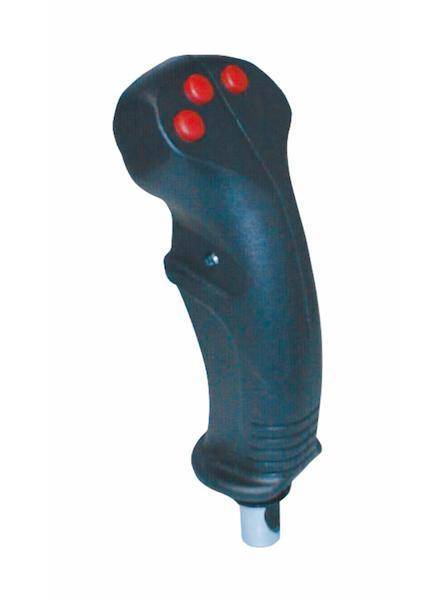 Obrázek k výrobku 59792 - 4 tlačítkový ergonomicky tvarovaný joystick, bezp. tlačítko