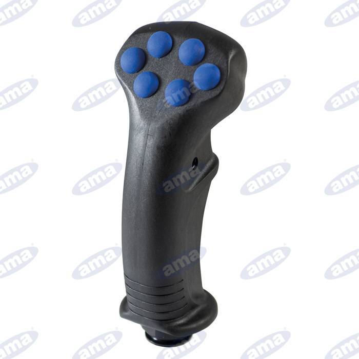 Obrázek k výrobku 59793 - 6 tlačítkový ergonomicky tvarovaný joystick, bezp. tlačítko