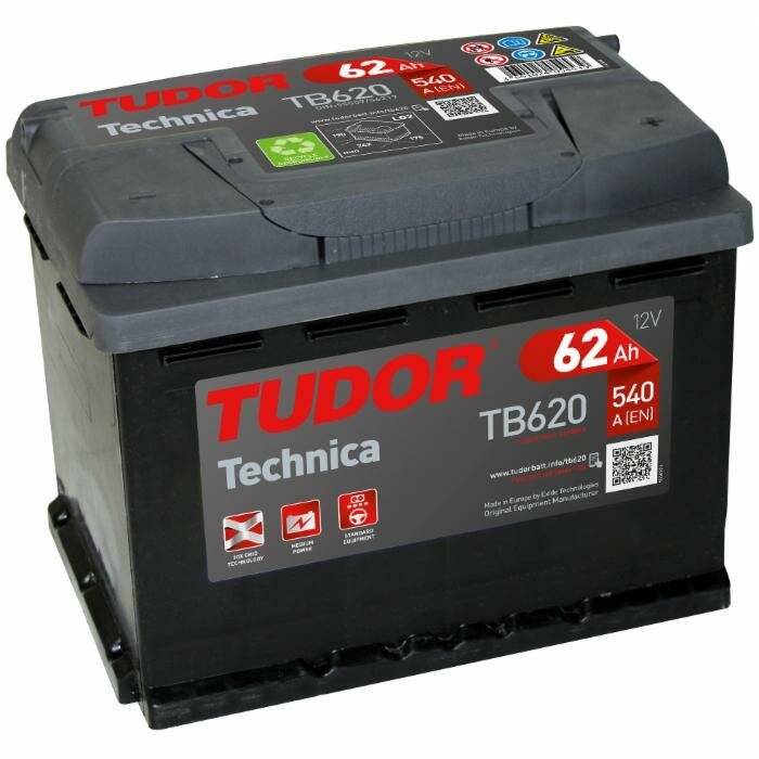 Obrázek k výrobku 6509 - Autobaterie 12V, 50Ah, 450A, 207x175x190 mm