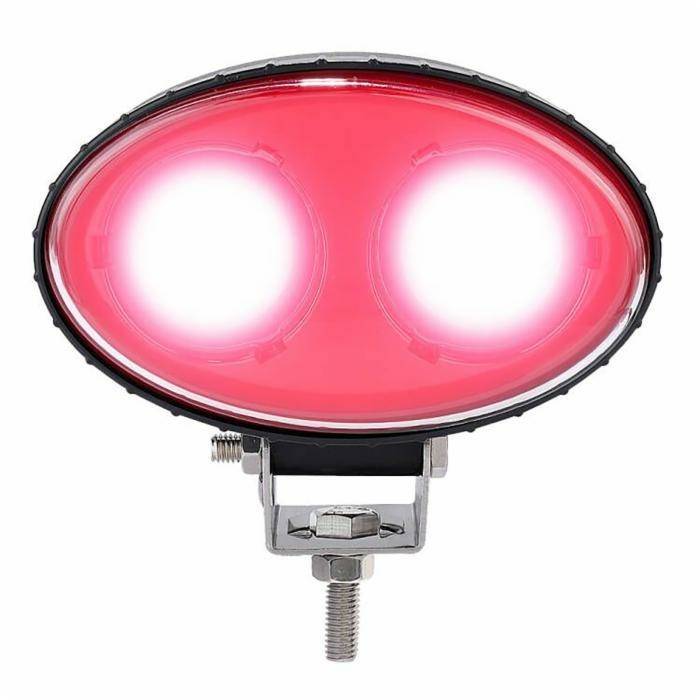 Obrázek k výrobku 62086 - Červené pracovní světlo LED 10-100V 10W