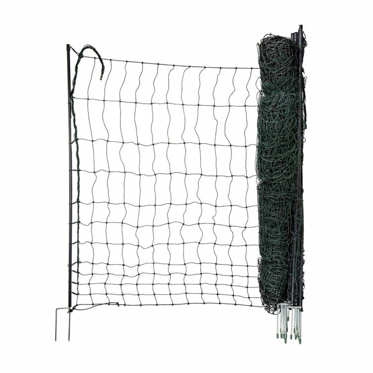 Obrázek k výrobku 120336 - Elektrická ohradníková síť pro drůbež, výška 120 cm, délka 50 m