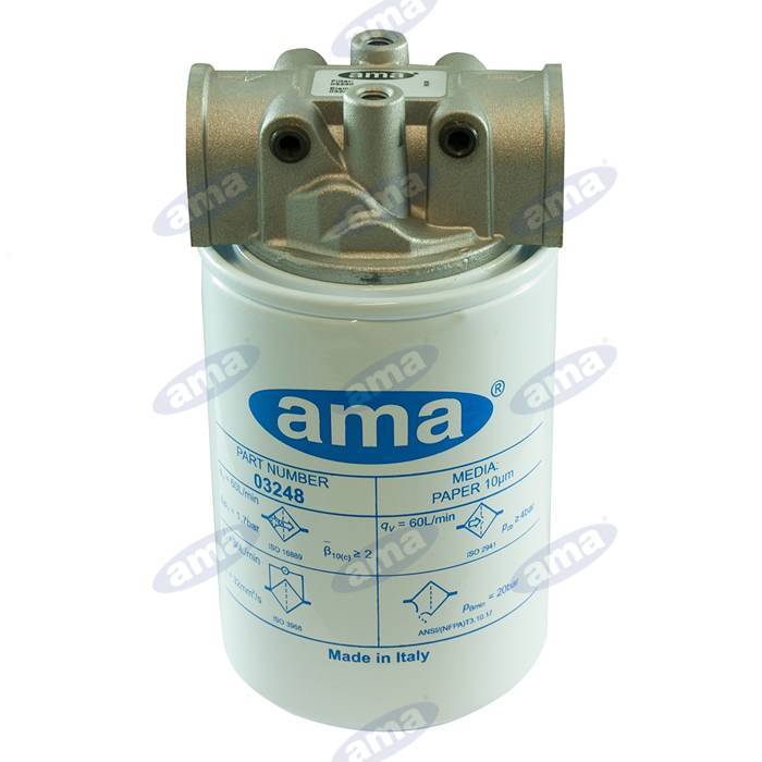 Obrázek k výrobku 55619 - filtr hydrauliky s kartuší 1"1/4", 60µ