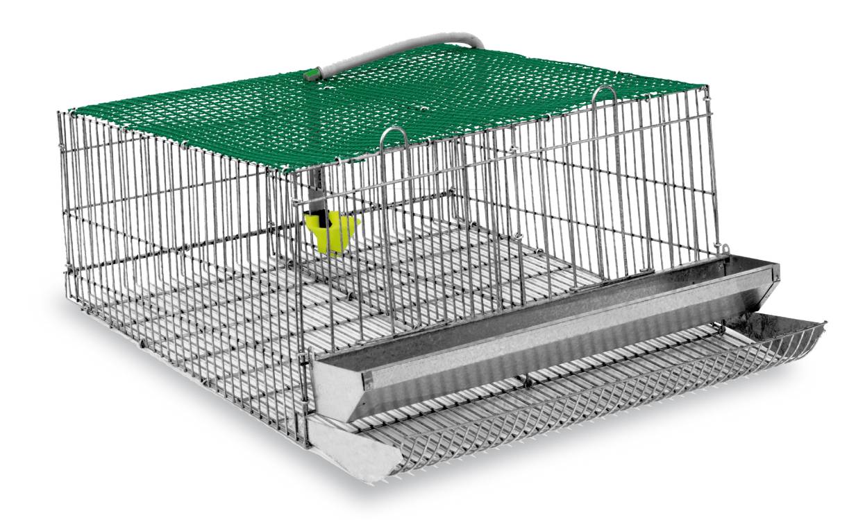 Obrázek k výrobku 125408 - Klec pro křepelky GAUN 32230 2-dílná