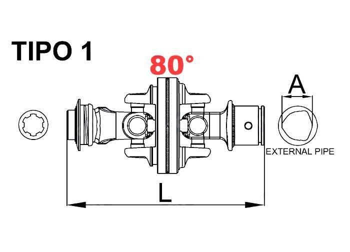 Obrázek k výrobku 60412 - Kompletní kloub homokinetického kardanu 2 kat. vnější