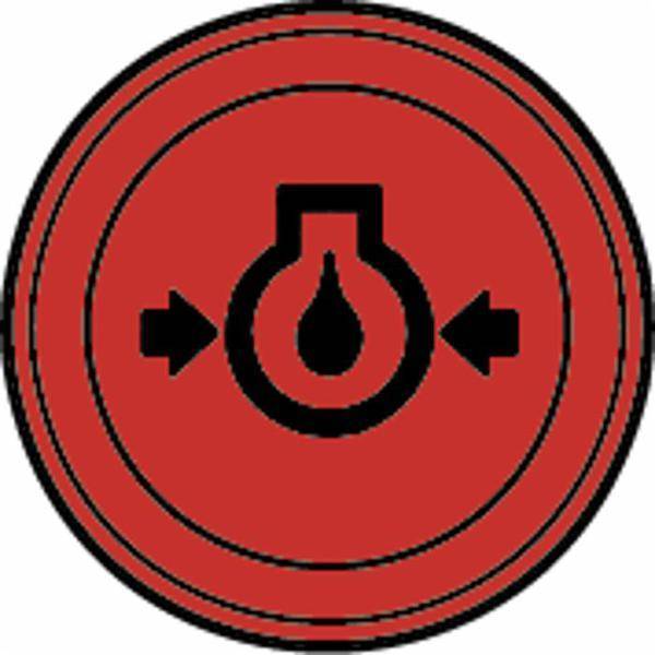 Obrázek k výrobku 59717 - Kontrolka oleje motoru, červená
