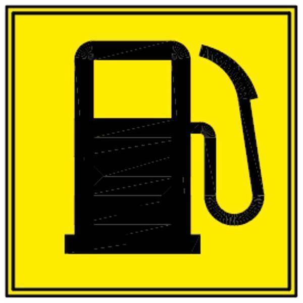 Obrázek k výrobku 59732 - Kontrolka stavu benzínu/rezervy čtvercová, žlutá