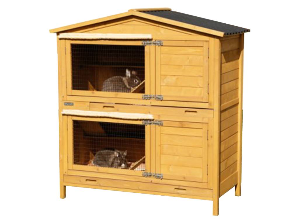 Obrázek k výrobku 125480 - Králíkárna dvoupatrová KERBL 81719 APPARTMENT PRO