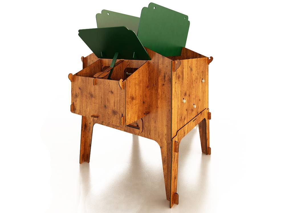 Obrázek k výrobku 125513 - Kurník pro slepice POLLY DUPLEX 2XL