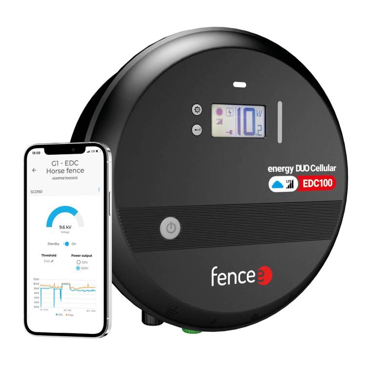 Obrázek k výrobku 124003 - LTE zdroj pro elektrický ohradník fencee energy DUO Cellular EDC100