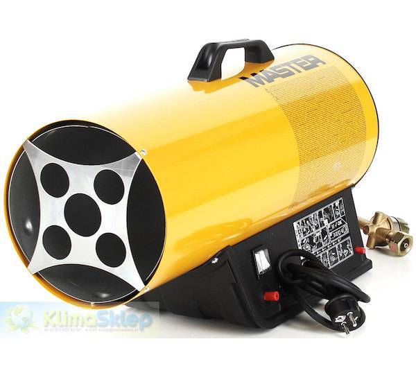 Master BLP 33 M plynové topidlo