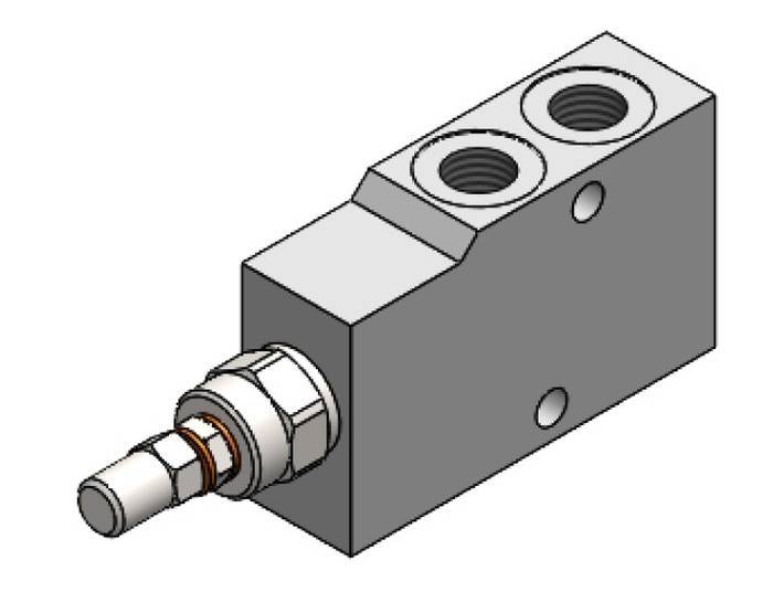 Obrázek k výrobku 29566 - Nadstředový ventil jednočinný 3/8"