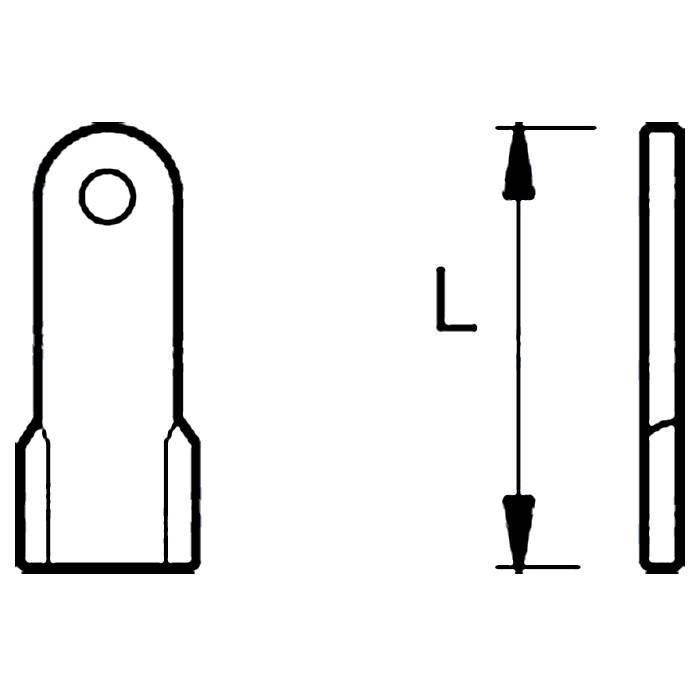 Obrázek k výrobku 42251 - Nůž mulčovací 115 mm