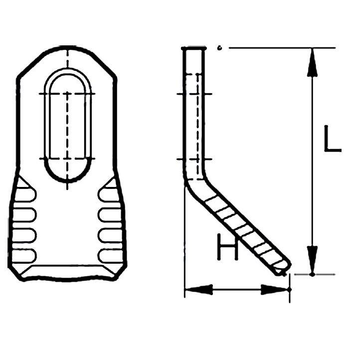 Obrázek k výrobku 42452 - Nůž Y 40x97 mm