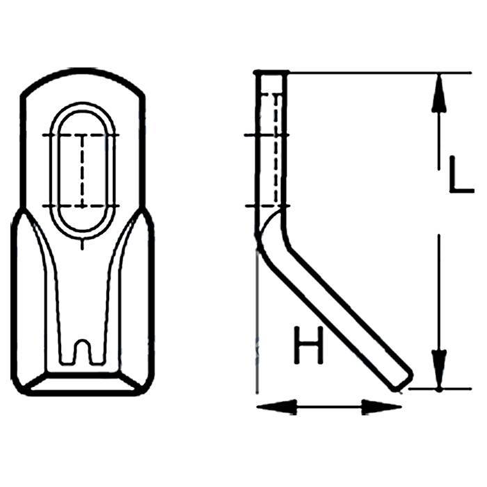 Obrázek k výrobku 42397 - Nůž Y 40x99 mm