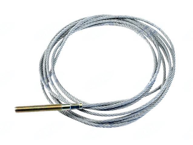 Obrázek k výrobku 56332 - Ocelové lano ruční brzdy 5000mm závit 10mm