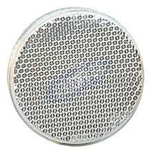 Obrázek k výrobku 9094 - Odrazka bílá kulatá 60mm/šroub M5+matice