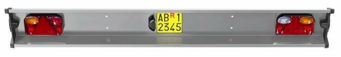 Obrázek k výrobku 62109 - Panel zadních halogenových světel 12V, 2000 mm, kabel 7,5 m
