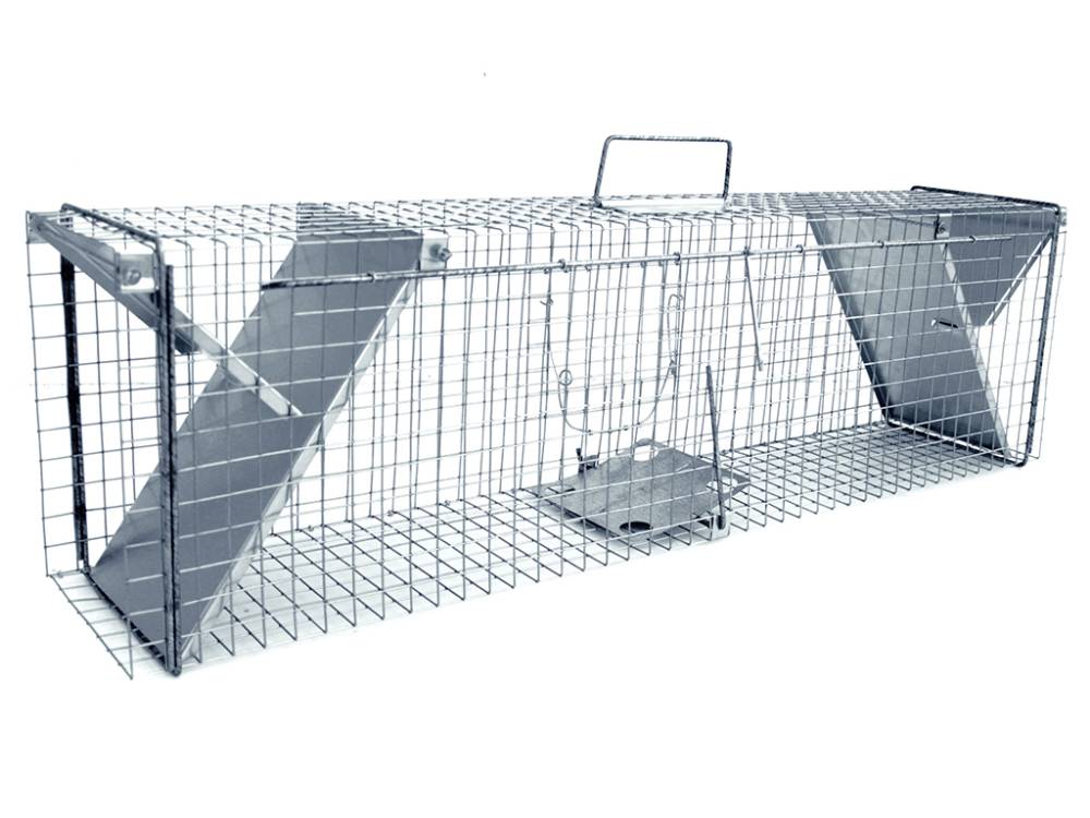 Obrázek k výrobku 125673 - Past na kočky, kuny, potkany, krysy, lasičky a tchoře  TRAP ZL112x21x31