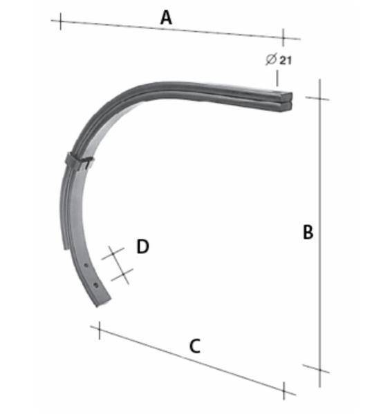 Obrázek k výrobku 49795 - pero typ chisel 18,9 kg