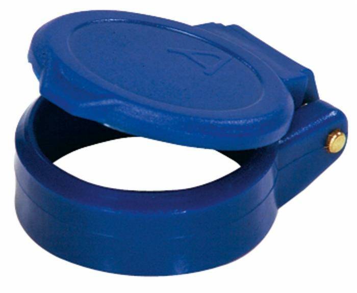 Obrázek k výrobku 59333 - Protiprachové víčko pro rychlospojku 1/2" samice - modrá barva