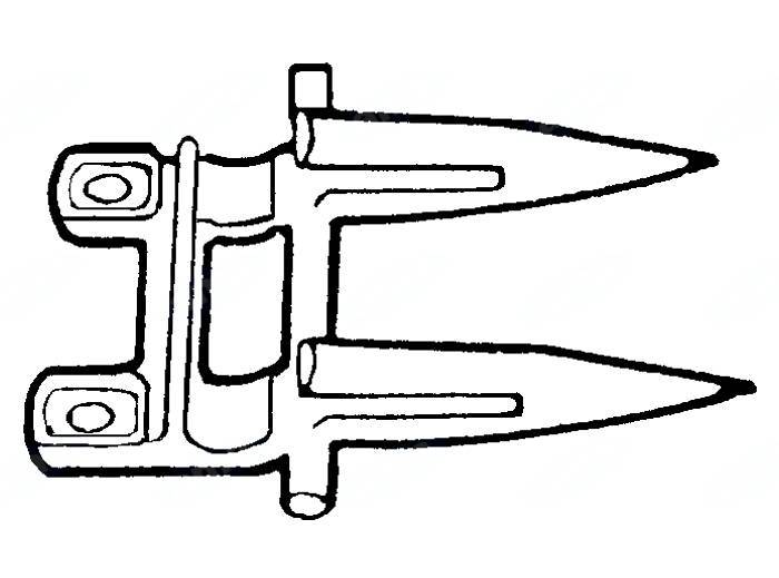 Obrázek k výrobku 1493 - Prst žací kosy CASE, orig. č. B64902