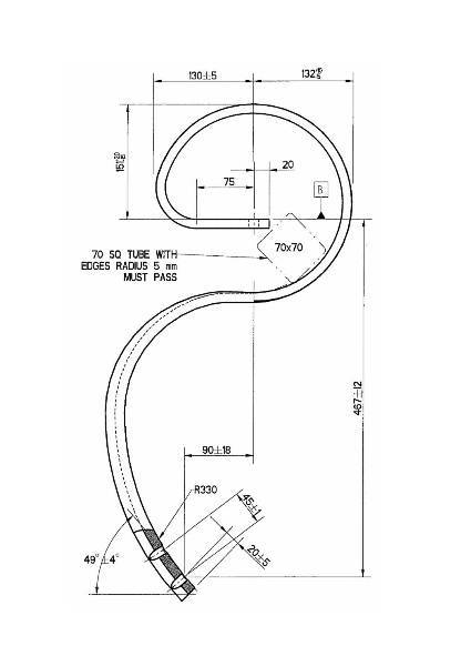 Obrázek k výrobku 55923 - pružina 45x12 ,, FLEX,, 2xdíra