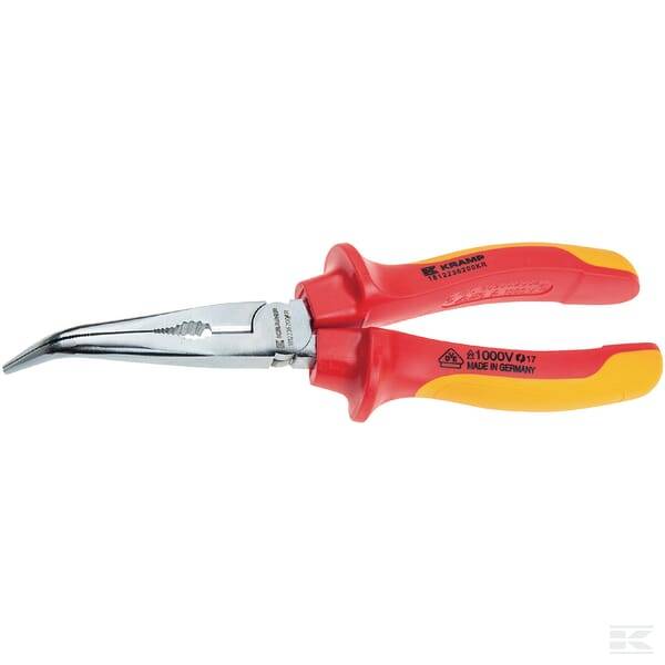 Obrázek k výrobku 33190 - Půlkulaté kleště zahnuté VDE 1000 V, 200 mm