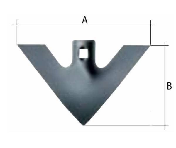 Obrázek k výrobku 53503 - radlička, šíře 200 mm/materiál 4 mm