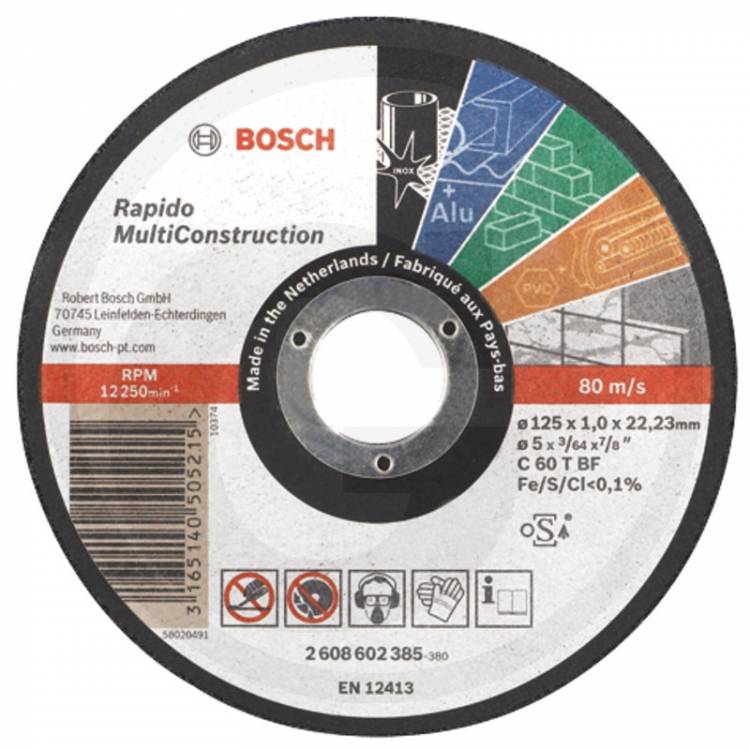 Obrázek k výrobku 70902 - Řezný kotouč BOSCH Rapido Multi Construction