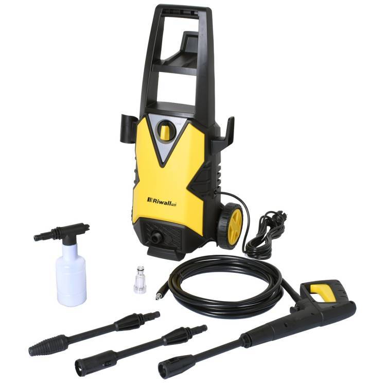 Obrázek k výrobku 34931 - Riwall PRO REPW 120 SET - elektrická tlaková myčka 120 bar