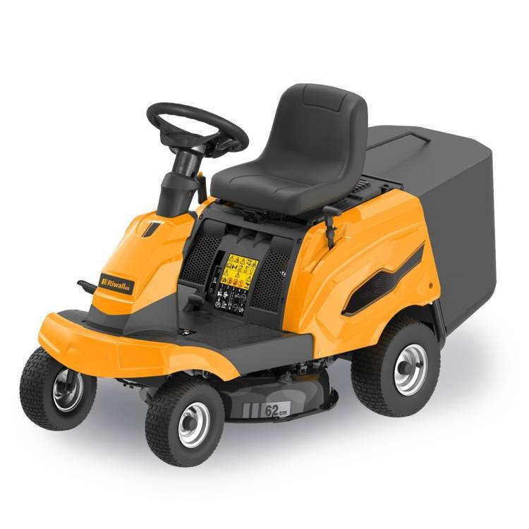 Obrázek k výrobku 82477 - Riwall PRO RMR 62 TRD travní rider 62 cm se zadním výhozem a mechanickou převodovkou