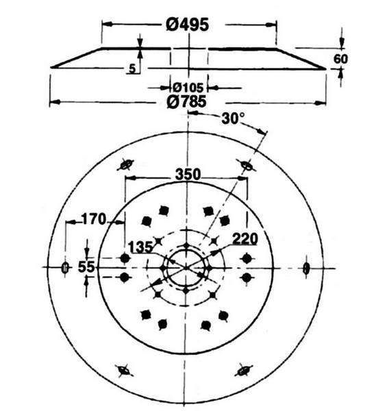 Obrázek k výrobku 5523 - rotační buben typ Fort/F8 G1.015