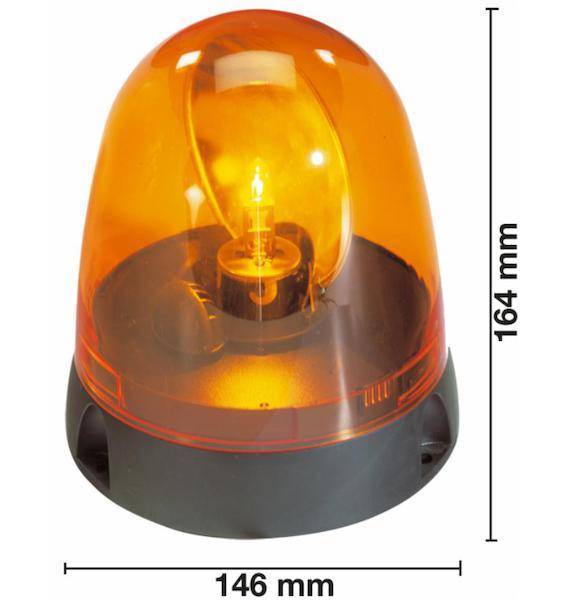 Obrázek k výrobku 4923 - Rotační maják na montáž 12V, serie ONE