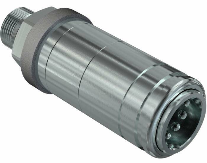 Obrázek k výrobku 62140 - Rychlospojka push-pull 1/2" BSP samice, 3/4”-16 UNF samec