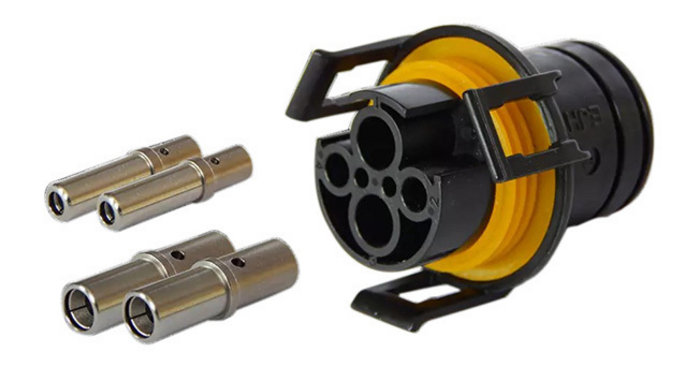 Obrázek k výrobku 62677 - Sada 4p zástrčky pro isobus zásuvku 12V