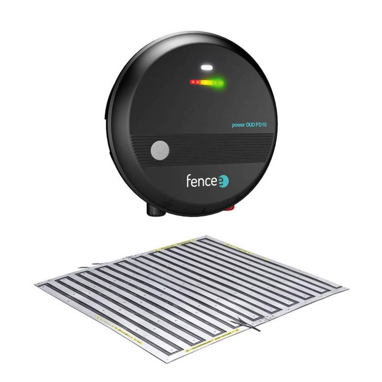 Obrázek k výrobku 73262 - Set elektrická podložka pod auto proti kunám s kombinovaným zdrojem 1 J