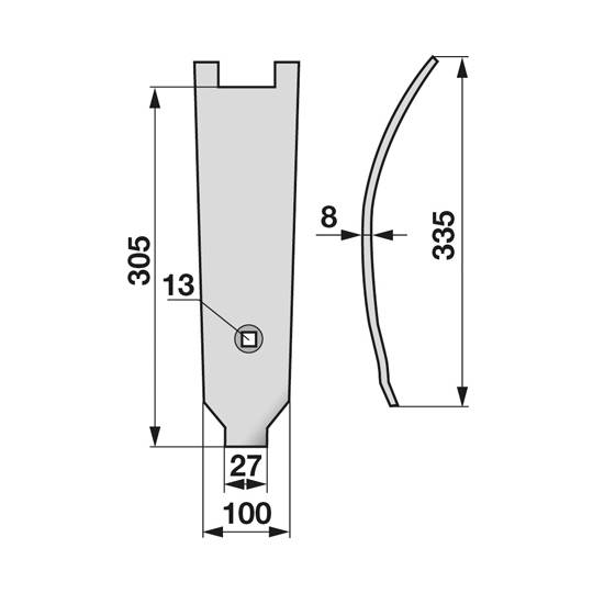 Obrázek k výrobku 24345 - Skluz 100 mm