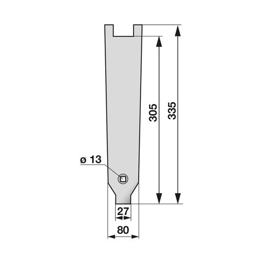 Obrázek k výrobku 24344 - Skluz 80 mm