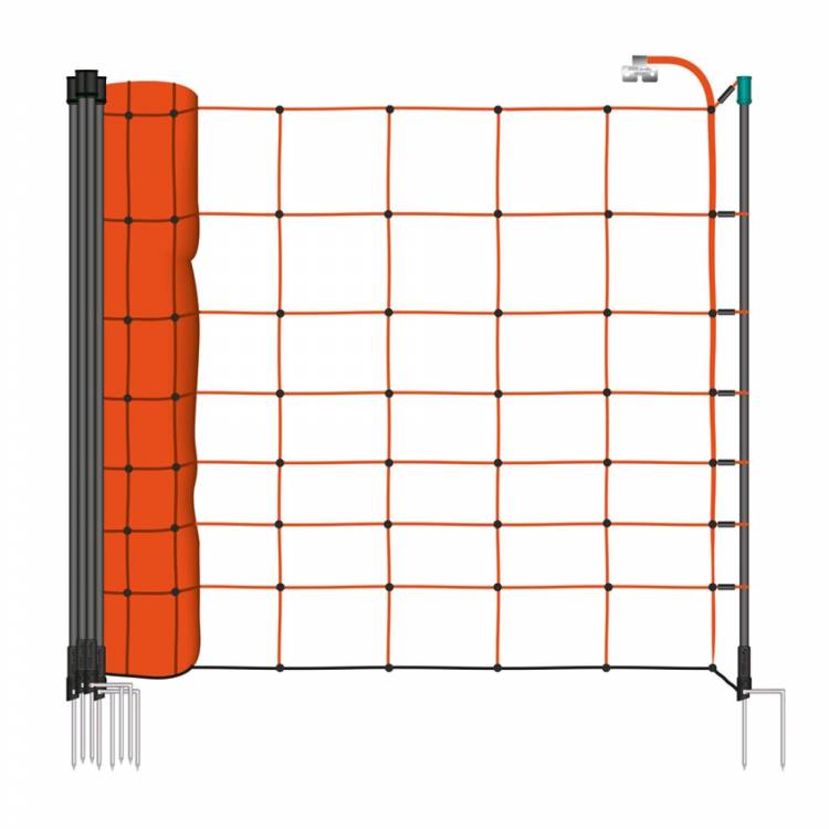 Obrázek k výrobku 73195 - Vodivá síť elektrického ohradníku pro ovce a kozy, výška 90 cm, délka 50 m