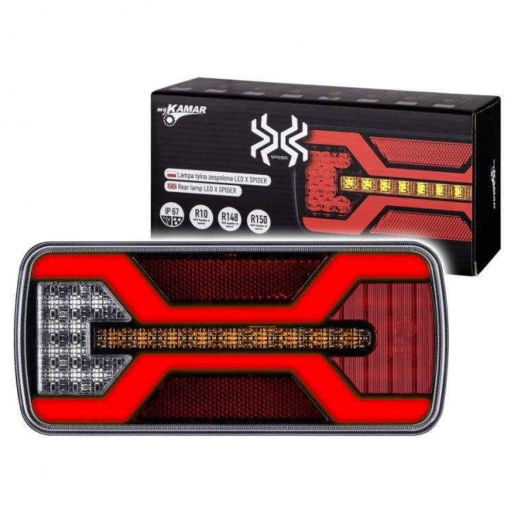 Obrázek k výrobku 129729 - Zadní LED světlo X-SPIDER 1 L2425