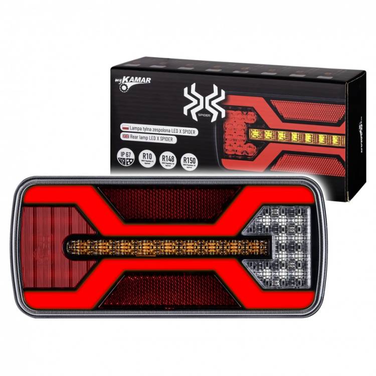 Obrázek k výrobku 129730 - Zadní LED světlo X-SPIDER 1 L2426