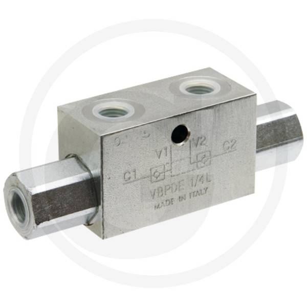 Obrázek k výrobku 35440 - Zámek hydrauliky 1/4" ESRV-D-04L