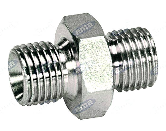 Obrázek k výrobku 58933 - Závitová redukce BSP - DIN 24 1/2"-16X1,5