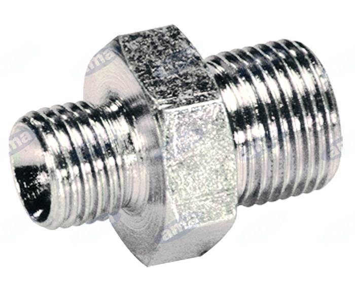 Obrázek k výrobku 58899 - závitový adaptér BSP x BSP 1/2" / 1" / 49 mm