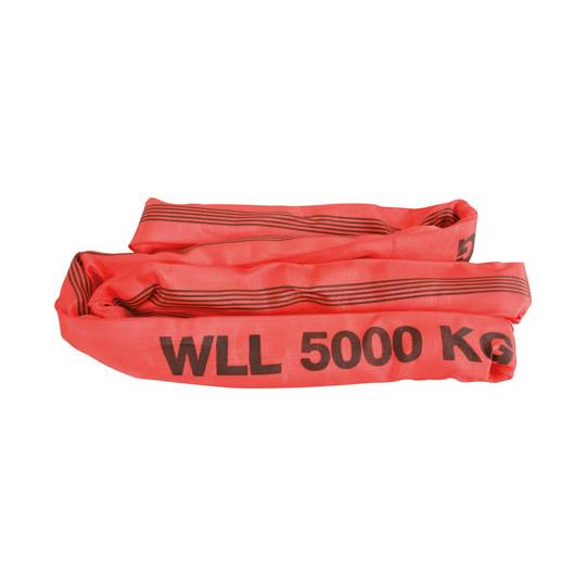 Obrázek k výrobku 35066 - Zvedací popruh červená 5To, L-2,5 metr, šířka-80mm