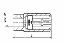 Obrázek k výrobku 54410 - Adaptér s válcovitou dírou, 97mm