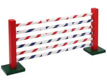 Obrázek k výrobku 125173 - Agility střední překážka pro králíky a jiné hlodavce KERBL 82859 UPRIGHT JUMP, 30x62cm