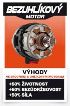 Obrázek k výrobku 76967 - Aku sekačka 20V LI-ION 340mm SET
