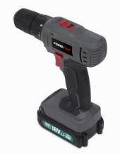 Obrázek k výrobku 49218 - POWESET1 Aku šroubovák / vrtačka 18V LI-ION  plus  153ks příslušenství